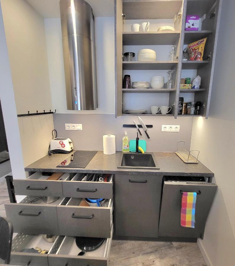 Happy Laime Studio, Self Check-in-24-7, A-c, Parking-in-the-underground-garage דירה וילנה